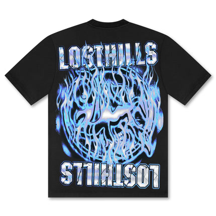 Losthills Inverted Logo Tee - Black