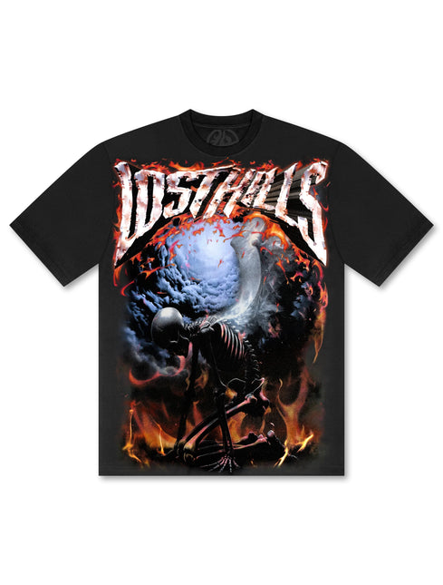 Losthills Fallen Realm Tee - Black
