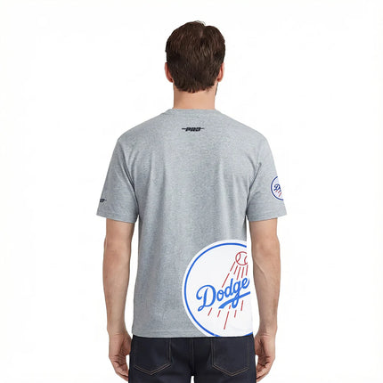 Pro Standard LA Dodgers Living Large Tee - Gray