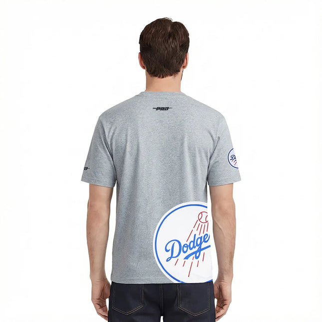 Pro Standard LA Dodgers Living Large Tee - Gray