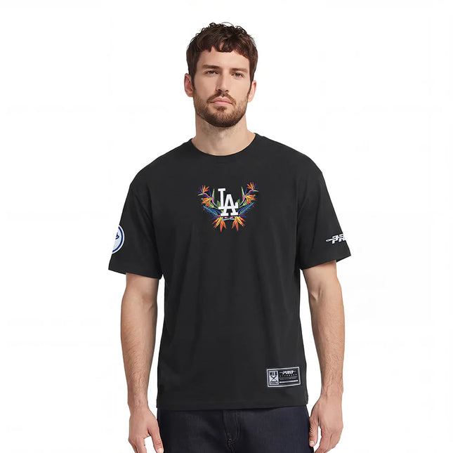 Pro Standard Los Angeles Dodgers Paradise Tee - Black