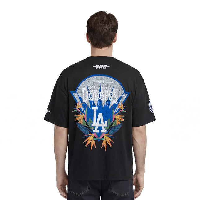 Pro Standard Los Angeles Dodgers Paradise Tee - Black