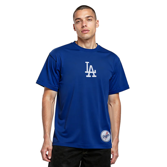 Pro Standard La Dodgers Wingspan Drop Shoulder Tee - Dark Blue