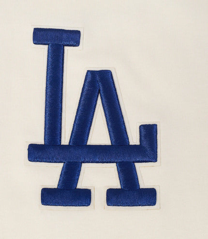 Pro Standard La Dodgers Wingspan Drop Shoulder Tee - Eggshell