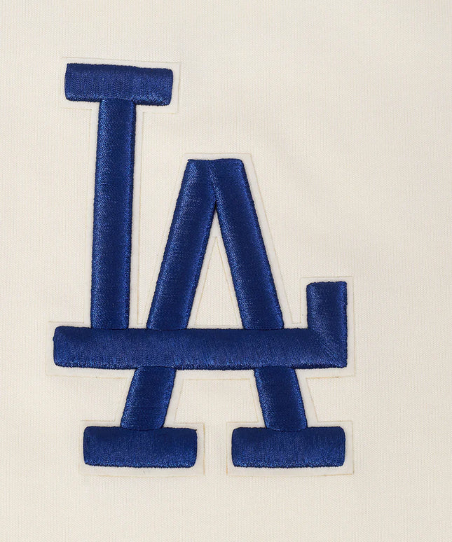 Pro Standard La Dodgers Wingspan Drop Shoulder Tee - Eggshell