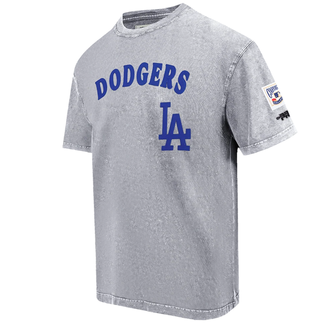 Pro Standard Dodgers First Team Tee - Washed Grey
