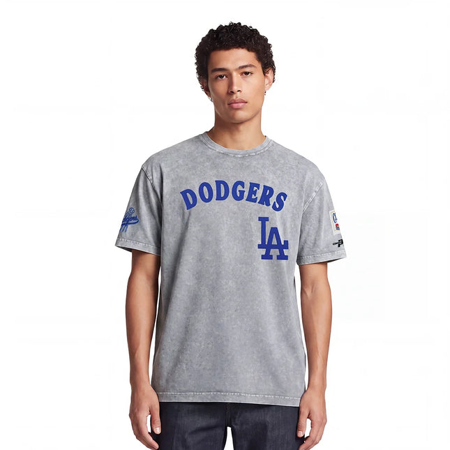 Pro Standard Dodgers First Team Tee - Washed Grey