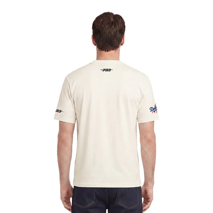 Pro Standard Dodgers Original Players Tee - Eggshell