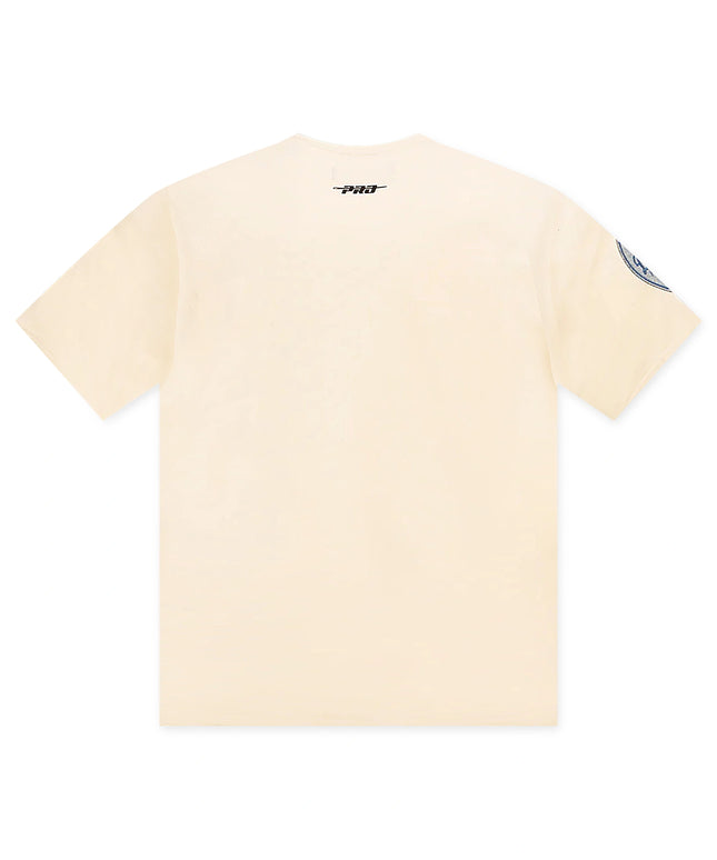 Pro Standard Dodgers Varsity Blues Tee - Eggshell