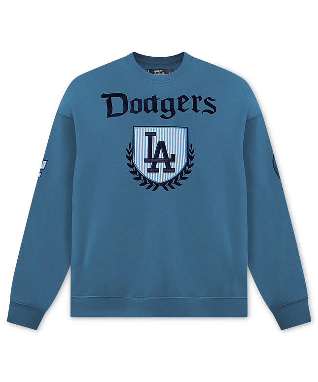 Pro Standard LA Dodgers Country Club Crewneck - Steel Blue