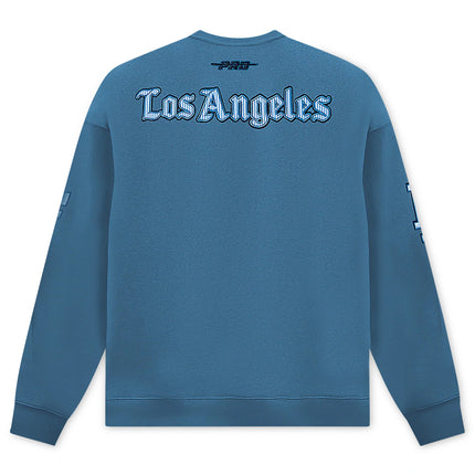 Pro Standard LA Dodgers Country Club Crewneck - Steel Blue