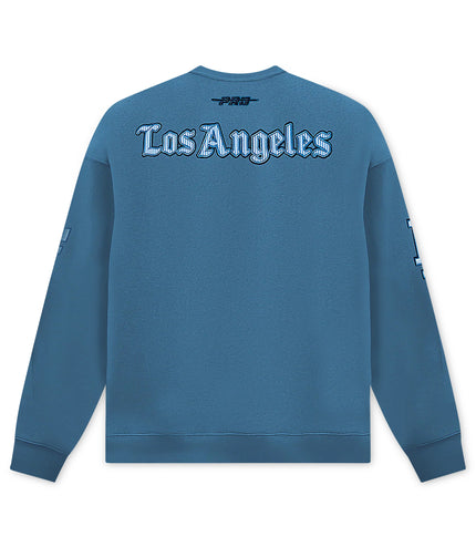 Pro Standard LA Dodgers Country Club Crewneck - Steel Blue