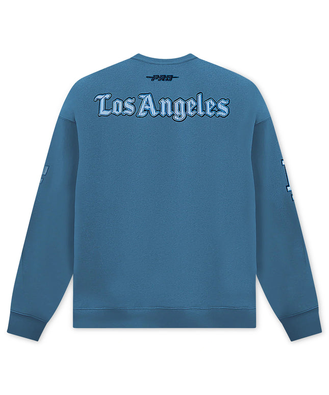Pro Standard LA Dodgers Country Club Crewneck - Steel Blue