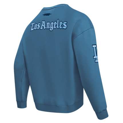 Pro Standard LA Dodgers Country Club Crewneck - Steel Blue