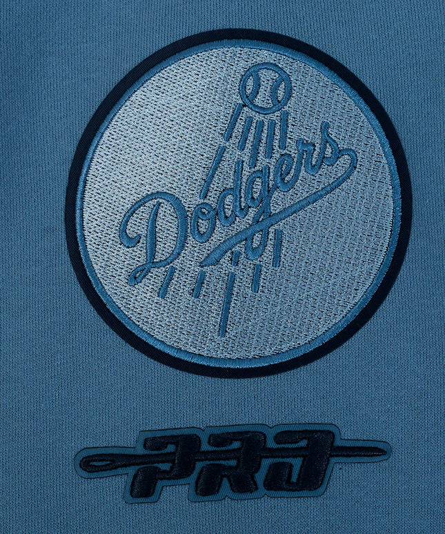 Pro Standard LA Dodgers Country Club Drop Shoulder Crewneck - Steel Blue