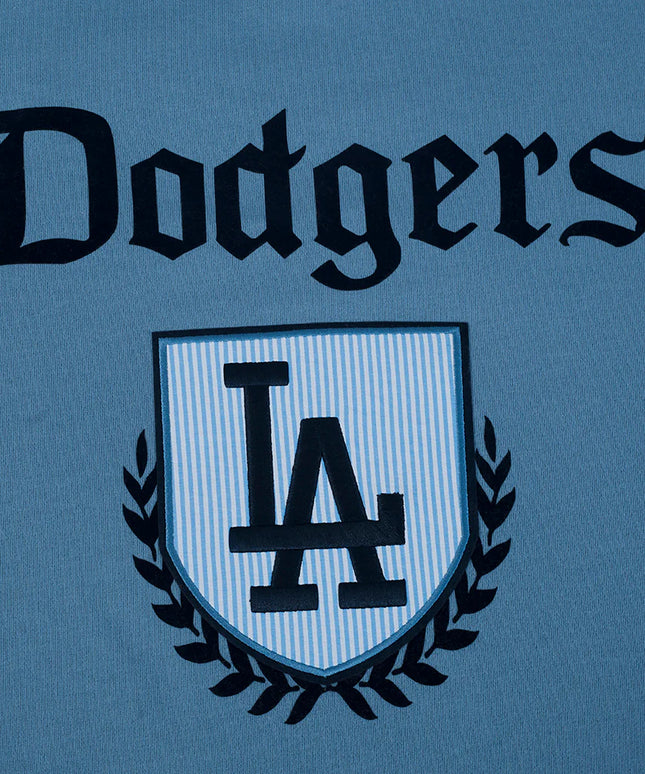 Pro Standard LA Dodgers Country Club Drop Shoulder Crewneck - Steel Blue