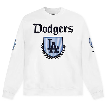 Pro Standard LA Dodgers Country Club Crewneck - White
