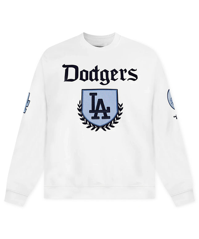 Pro Standard LA Dodgers Country Club Crewneck - White