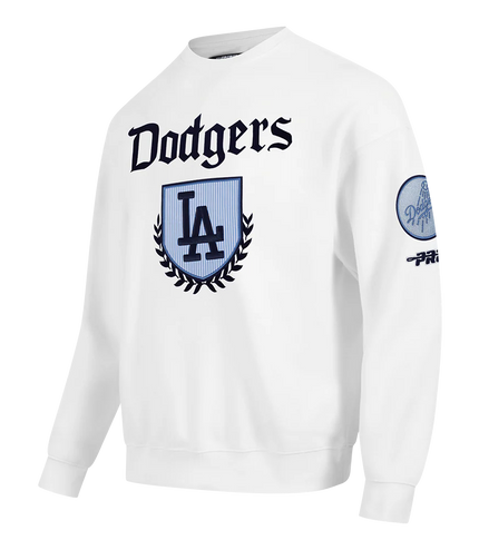 Pro Standard LA Dodgers Country Club Crewneck - White