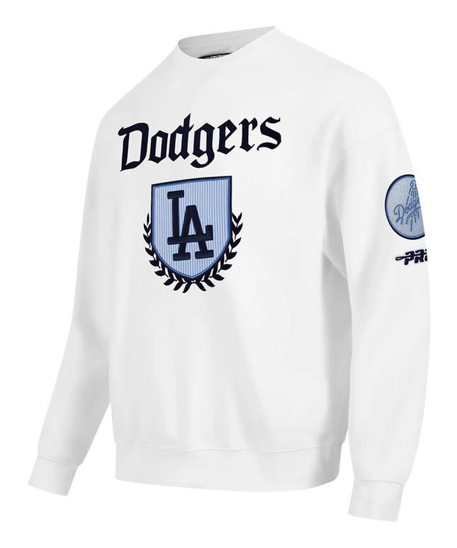 Pro Standard LA Dodgers Country Club Crewneck - White