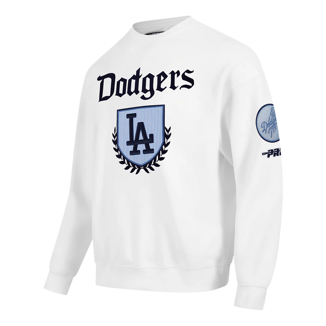 Pro Standard LA Dodgers Country Club Crewneck - White