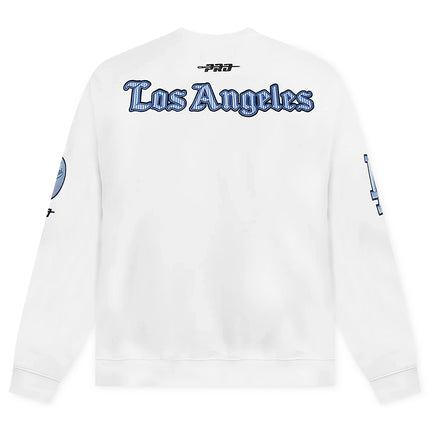 Pro Standard LA Dodgers Country Club Crewneck - White