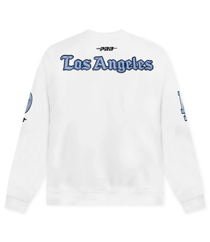 Pro Standard LA Dodgers Country Club Crewneck - White