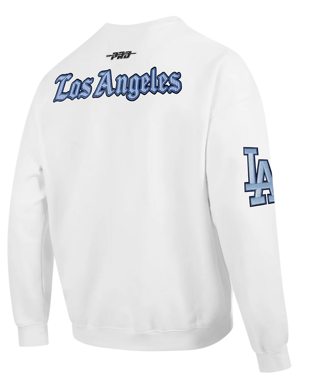 Pro Standard LA Dodgers Country Club Crewneck - White