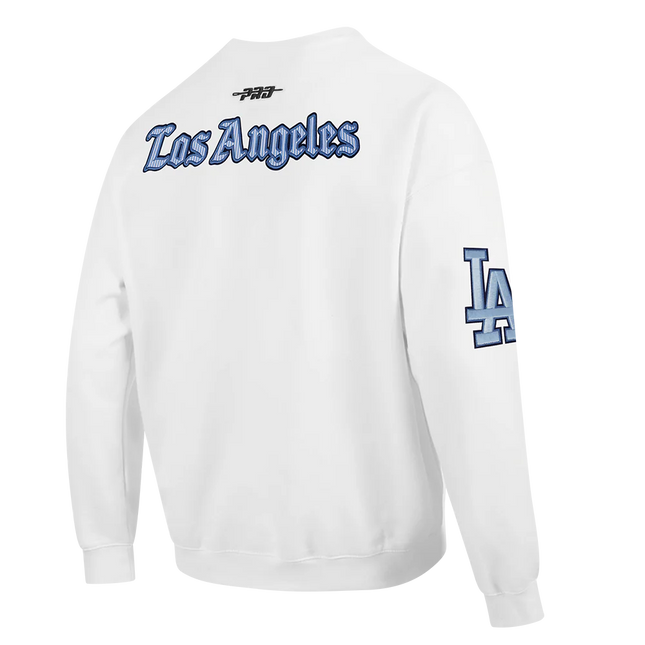 Pro Standard LA Dodgers Country Club Crewneck - White