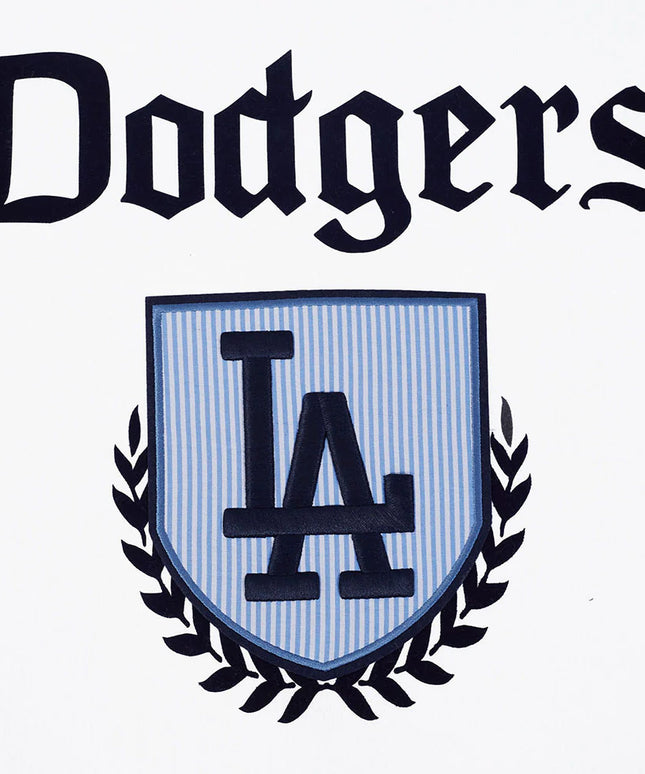 Pro Standard LA Dodgers Country Club Crewneck - White