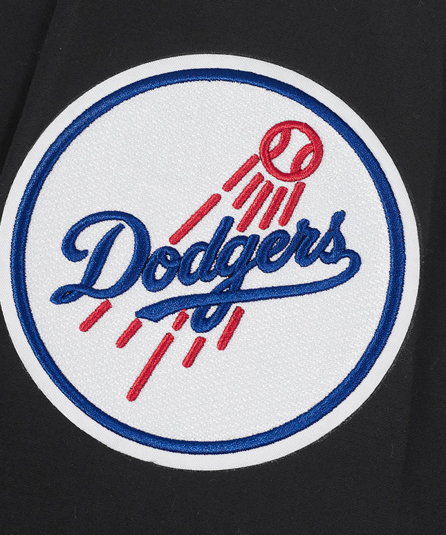 Pro Standard LA Dodgers Classic Wind Suit Pullover Hoodie - Black
