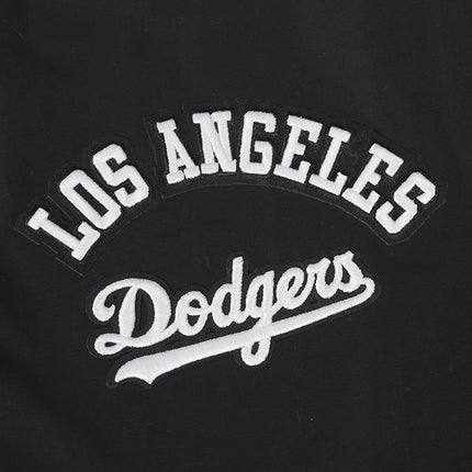 Pro Standard LA Dodgers Classic Wind Suit Pullover Hoodie - Black