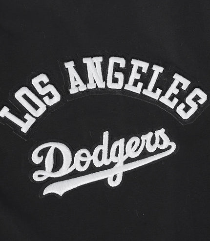 Pro Standard LA Dodgers Classic Wind Suit Pullover Hoodie - Black