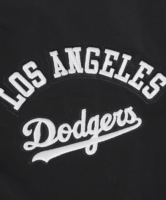 Pro Standard LA Dodgers Classic Wind Suit Pullover Hoodie - Black
