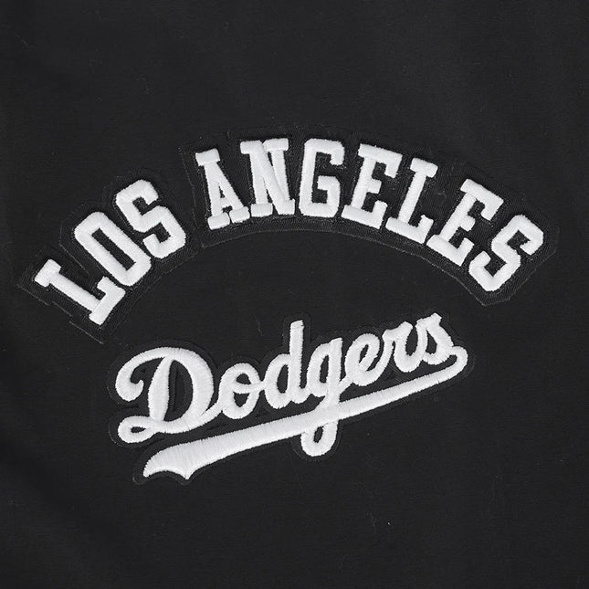 Pro Standard LA Dodgers Classic Wind Suit Pullover Hoodie - Black