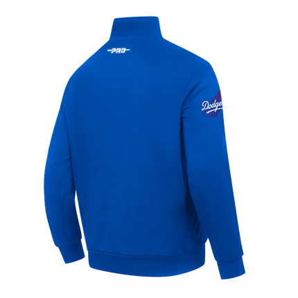 Pro Standard Los Angeles Dodgers Day One Fleece Quarter-Zip - Royal Blue