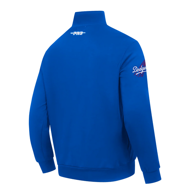 Pro Standard Los Angeles Dodgers Day One Fleece Quarter-Zip - Royal Blue