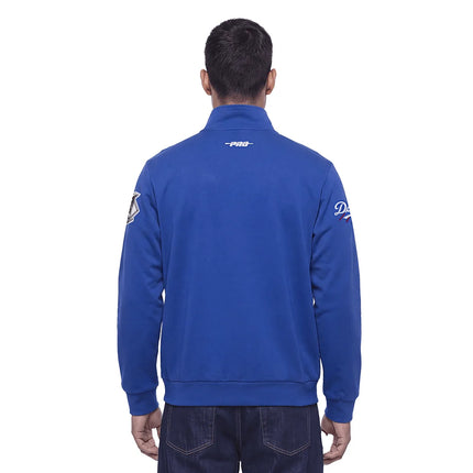 Pro Standard Los Angeles Dodgers Day One Fleece Quarter-Zip - Royal Blue