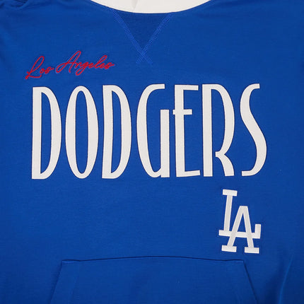 Pro Standard Dodgers Original Players Pullover Hoodie - Dark Blue