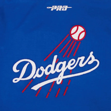 Pro Standard Dodgers Original Players Pullover Hoodie - Dark Blue