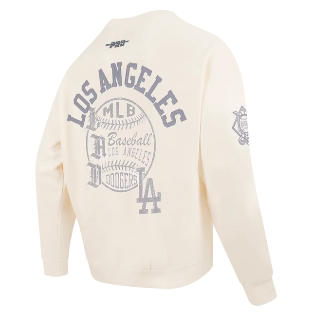 Pro Standard La Dodgers Street Team Long Sleeve - Eggshell