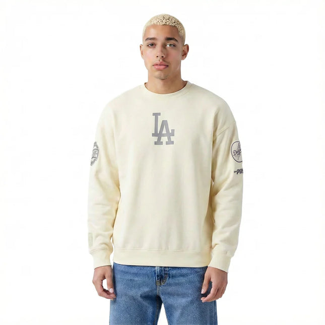 Pro Standard La Dodgers Street Team Long Sleeve - Eggshell