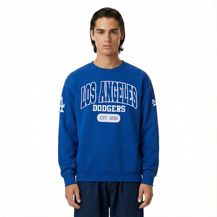 Pro Standard La Dodgers City Arch Crewneck - Dark Blue