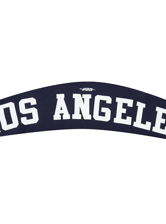 Pro Standard LA Dodgers Wingspan Drop Shoulder Crewneck - Midnight Navy