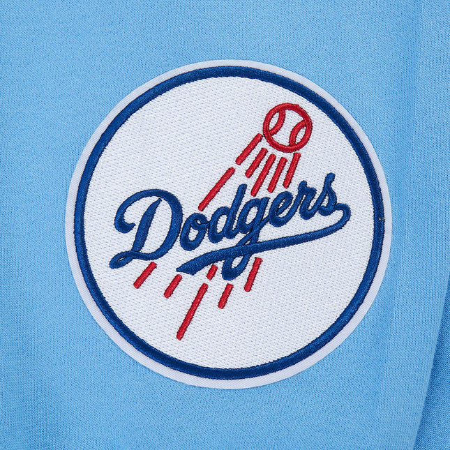 Pro Standard LA Dodgers Wingspan Drop Shoulder Crewneck - University Blue