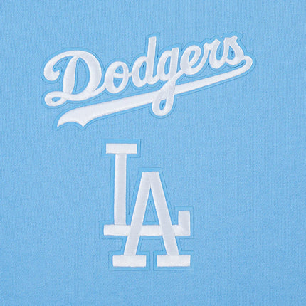 Pro Standard LA Dodgers Wingspan Drop Shoulder Crewneck - University Blue