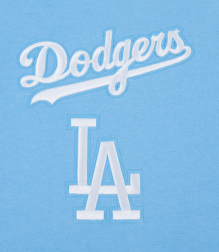 Pro Standard LA Dodgers Wingspan Drop Shoulder Crewneck - University Blue