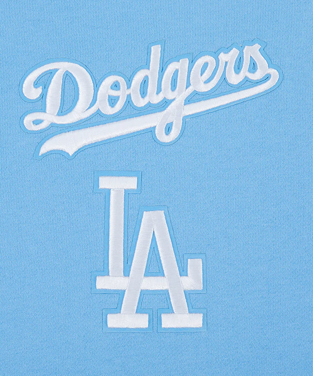 Pro Standard LA Dodgers Wingspan Drop Shoulder Crewneck - University Blue