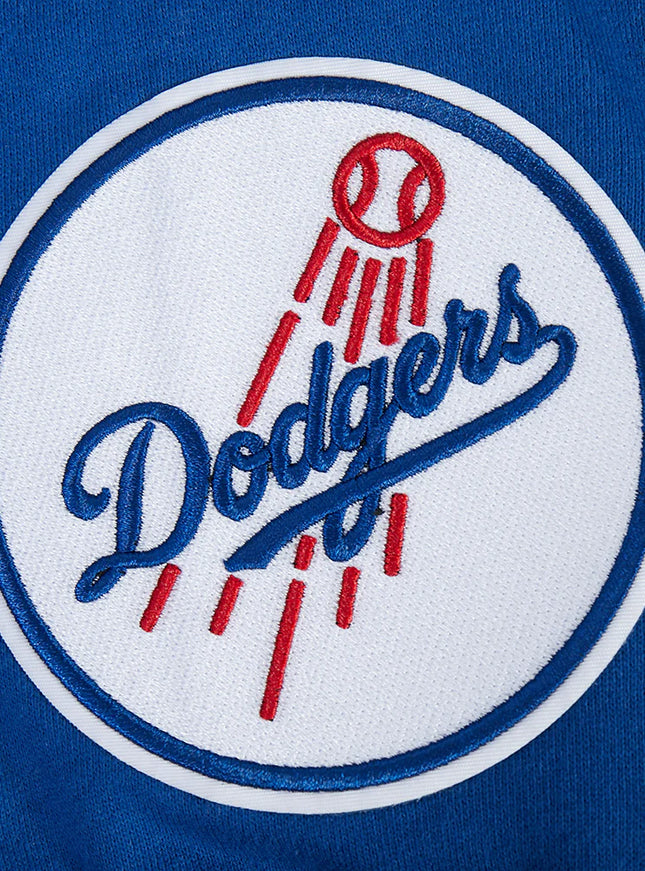 Pro Standard LA Dodgers Wingspan Drop Shoulder Crewneck - Dark Blue