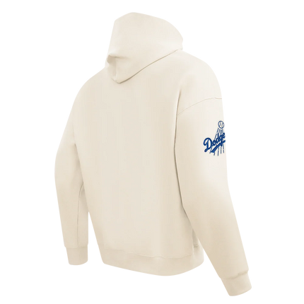 Pro Standard Dodgers First Team Pullover Hoodie - Eggshell